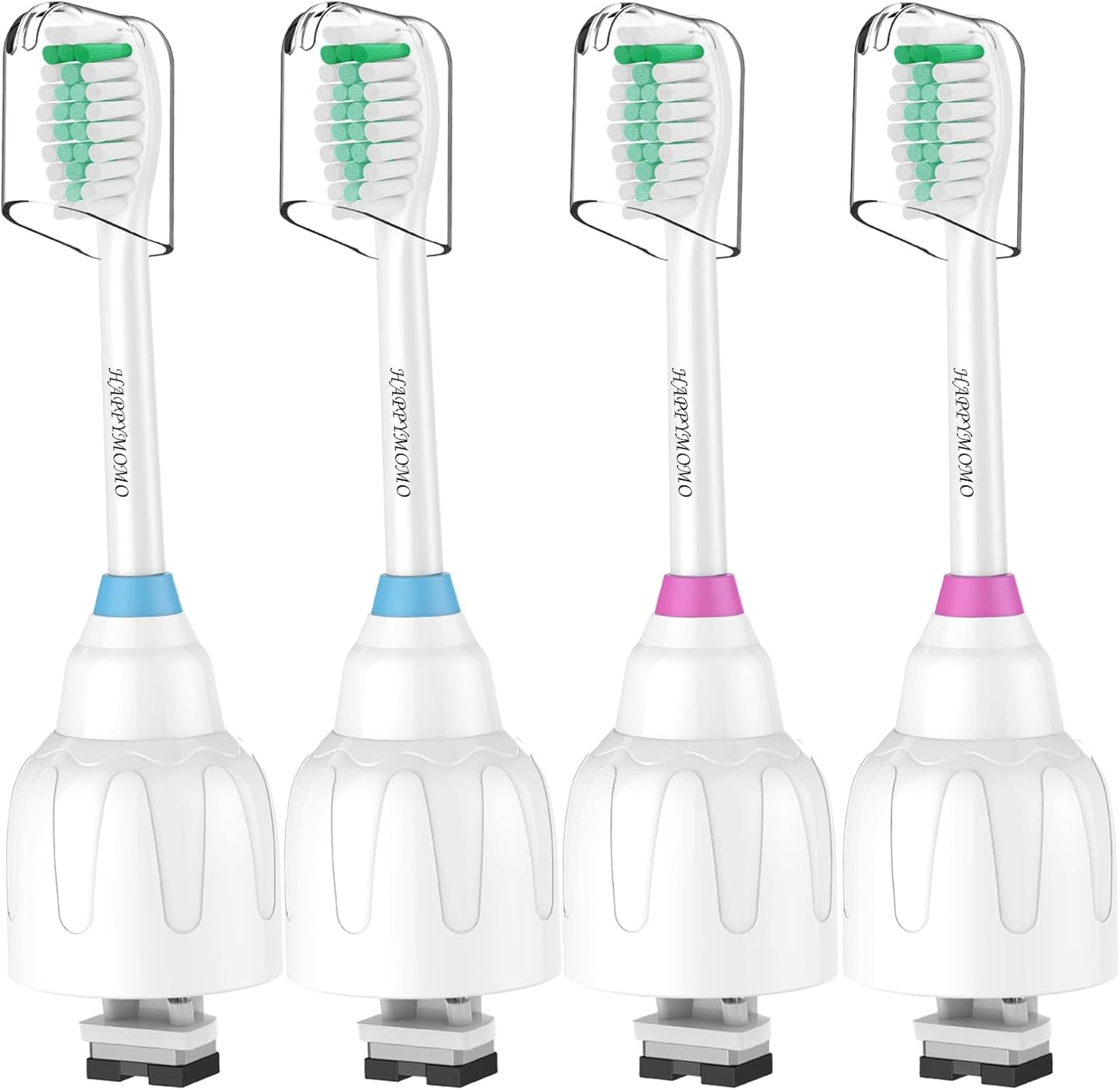 Replacement Toothbrush Heads for Philips Sonicare Replacement Brush Heads Medium Soft Dupont Bristles Electric Toothbrush Replacement Heads Fit E-Series Essence Xtreme Elite Advance, 4 Pack