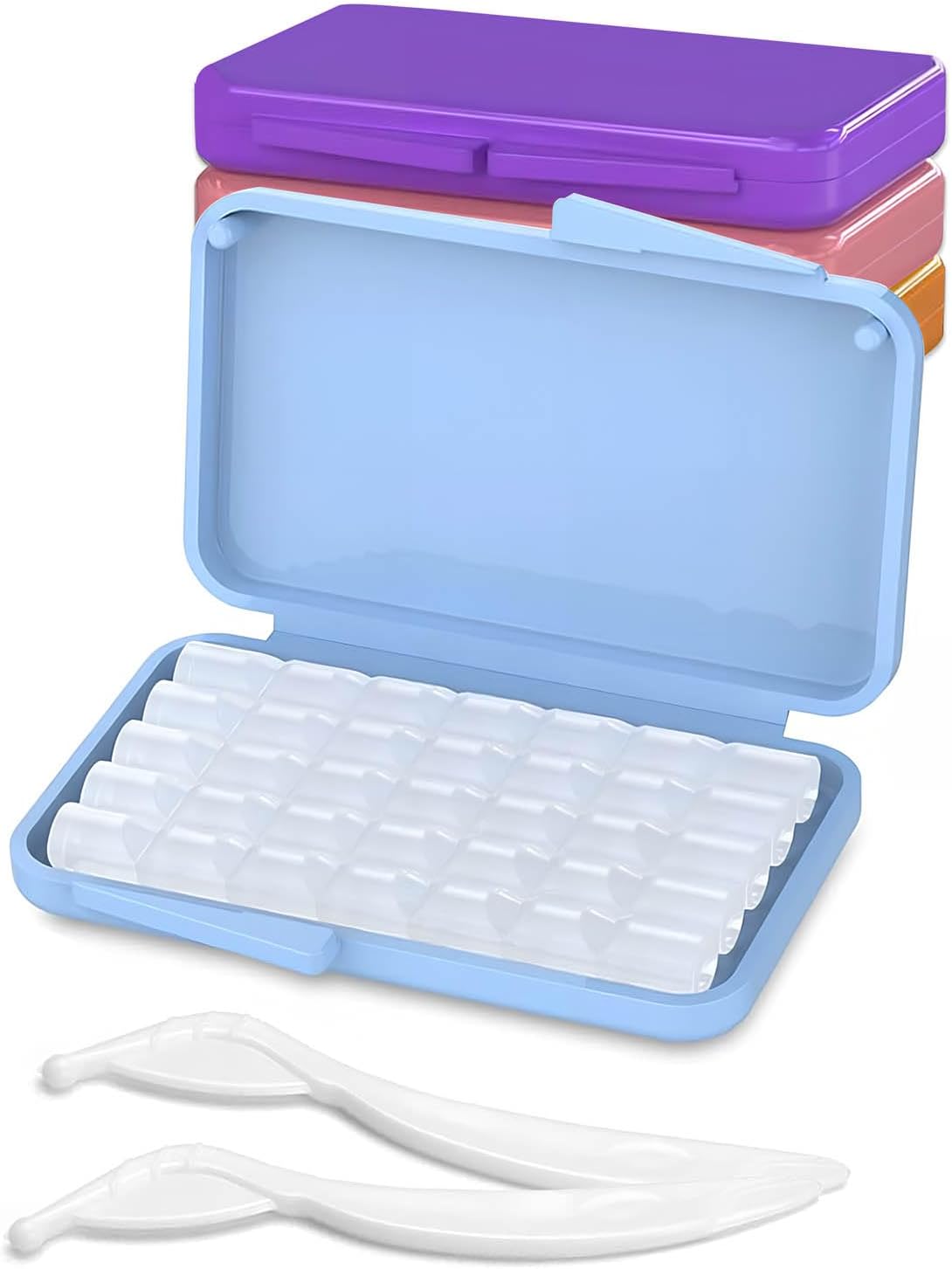 Dental Wax for Braces,Orthodontic Wax for Braces with 2 PCS Scraper Kit(4 PCS)