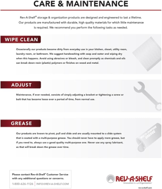 Rev-A-Shelf Trim-to-Fit Silverware Drawer Organizer For Kitchen Utensil Cutlery Cabinet Storage, Natural Maple Wood 7 Compartment Tray Insert, 4WCT-1