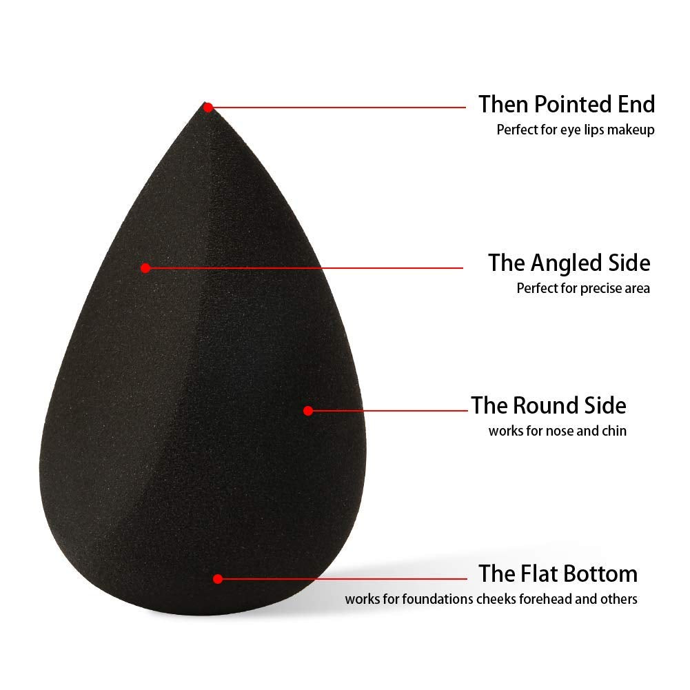 DUcare Makeup Sponges Set Christmas Sponge Gift Foundation Blending Sponge for Liquid, Cream, Powder and BB Beauty Cosmetics Tool Flawless Facial Powder Puff