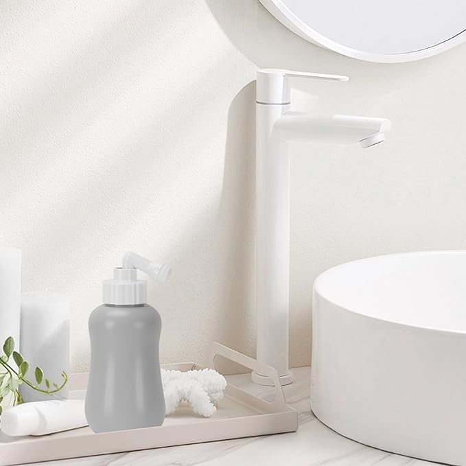 Peri Bottle for Postpartum Care, Postpartum Essentials, Feminine Care 12 oz Gray (Gray)