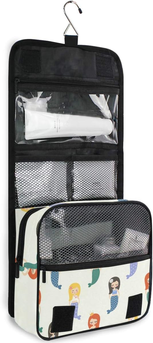 senya Hanging Travel Toiletry Bag Kit Makeup Case Cosmetics Organizer for Men Women