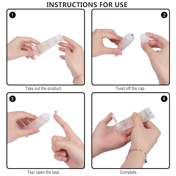 DincherBel Travel Size Body Wash and Body Lotion - Bulk Hotel Toiletries Supplies for Guests - Refreshing Tropical Coconut Scent Shower Gel and Body Cream for Men & Women (1 Fl Oz, 100 Pack)