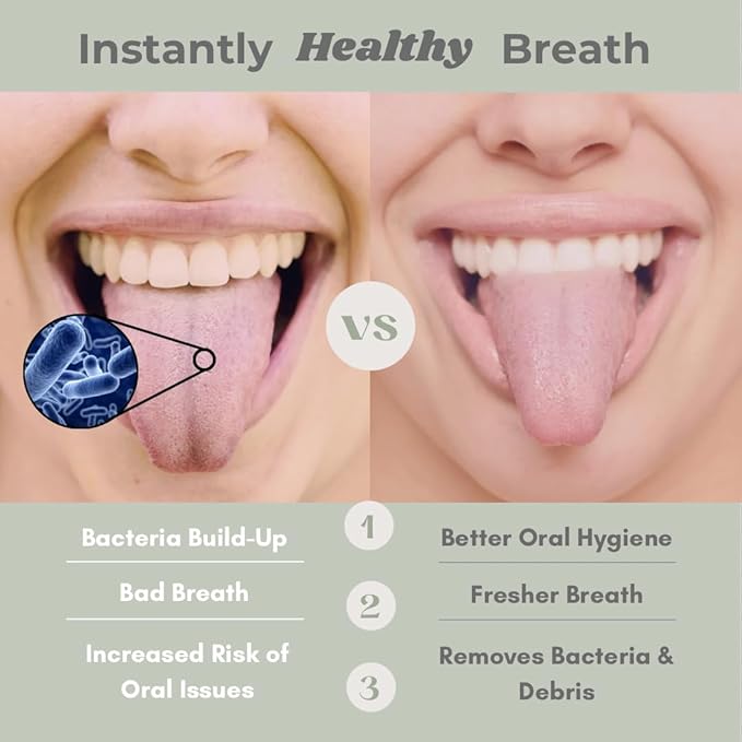 Me Mother Earth 2 pack Stainless Steel Tongue Scraper for Adults with 2 Metal Travel Cases – Durable Metal Cleaner for Oral Care, Fresh Breath, and Eco-Friendly Dental Care