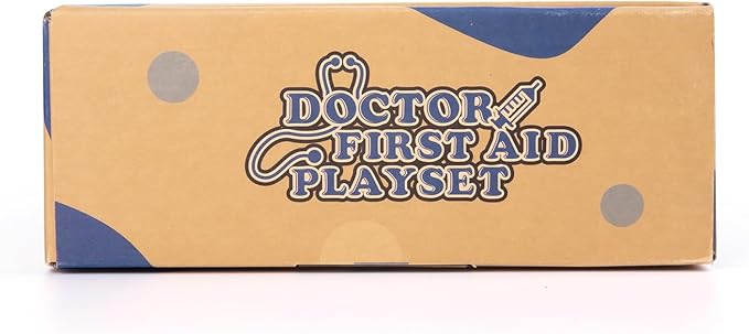 Doctor Kit for Kids, 35 Pcs Kids Doctor Kit for Toddlers 3-5 with Medical Storage Bag & Real Stethoscope, Pretend Play Doctor Set for Fun Role Playing Game