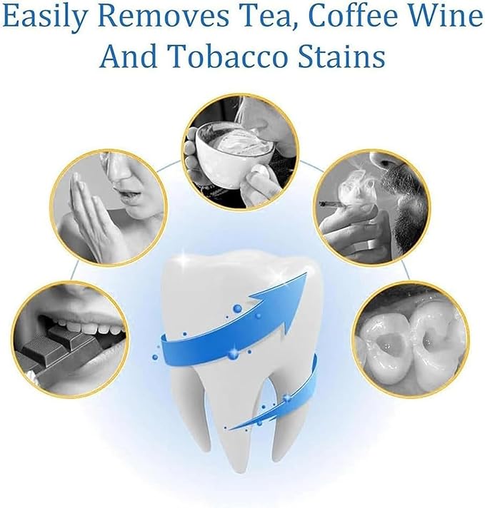 Lumaglow Natural Whitening Powder, Shimmer Deluxe Teeth Whitening Powder, Lumaglow Whitening Powder, Natural Teeth Whitener, Instant Stain Removal, Mint Flavor (2)