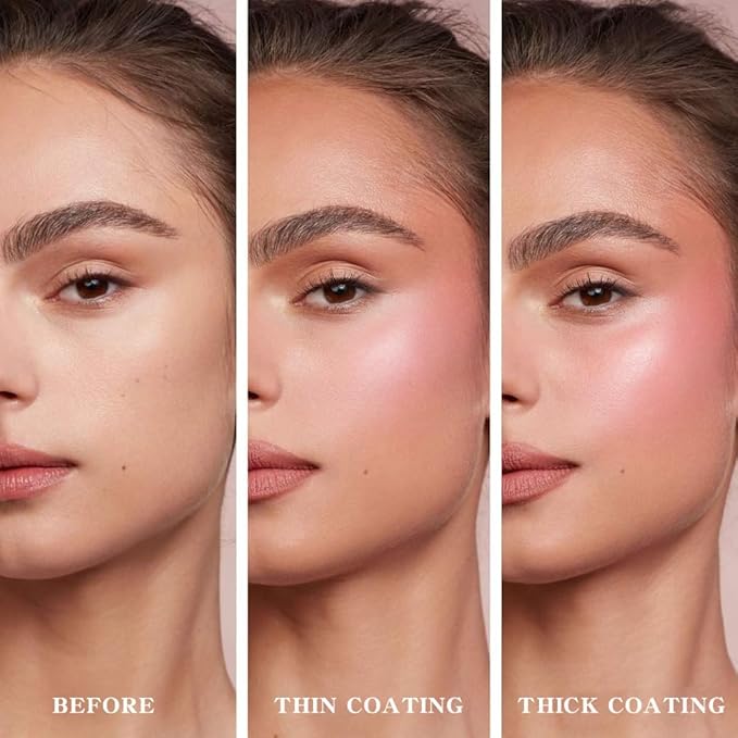 Matte Blush Powder for Cheeks, Cruelty Free Makeup – Long Lasting Natural Face Blusher Makeup, Lightweight Blendable Cheek Color Palette for Women All Skin Tones - #01 Soft Pink