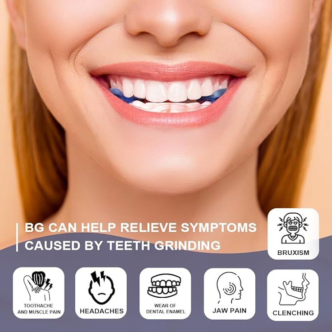 KOHEEL Mouth Guard for Teeth Grinding, Adjustable Dental Guard to Stop Bruxism, Night Guard, 2 Count (Medium)