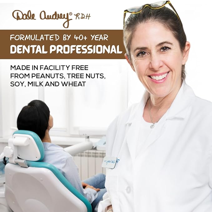 Dale Audrey Coconut Pulling Oil for Teeth and Gums with Stainless Steel Tongue Scraper | CocoMint Oil Pulling Mouthwash, Ayurvedic Alcohol-Free Teeth Whitening Mouthwash for Gums & Bad Breath- 8 FL Oz