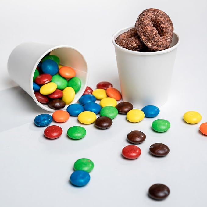 600 Pack 3 oz Small Paper Cups, Disposable Bathroom Mouthwash Cups, Espresso Cups, Ideal for Parties and Everyday Use