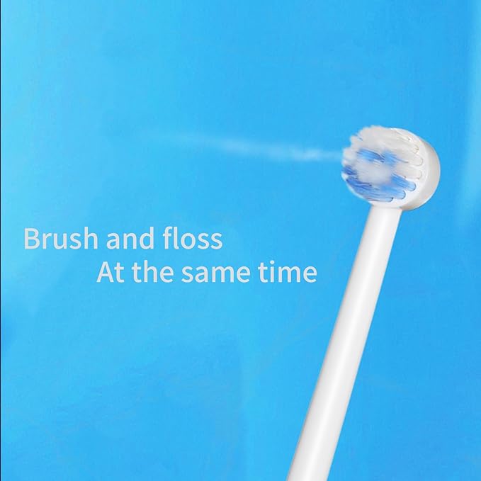 Replacement Tips for Waterpik Aquarius Water Flosser Waterpik Toothbrush Replacement Heads Toothbrush and Oral Irrigators (6 Brush Head Tips)