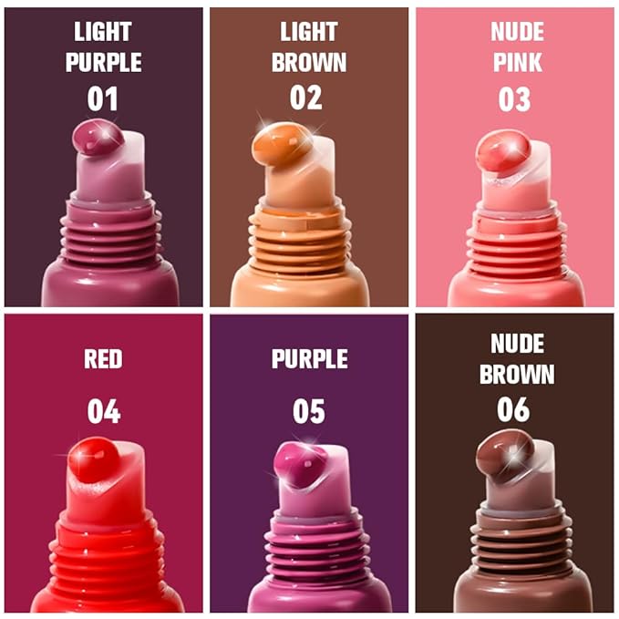 Summer Glow Reviver Lip Balm Butter Lip Gloss, Melting Lip Serum, Ultra-Hydrating Natural Vegan Lip Balm, Sheer-Tinted Shine & Hydration, Soothes & Softens Dry Lips (Nude Pink)