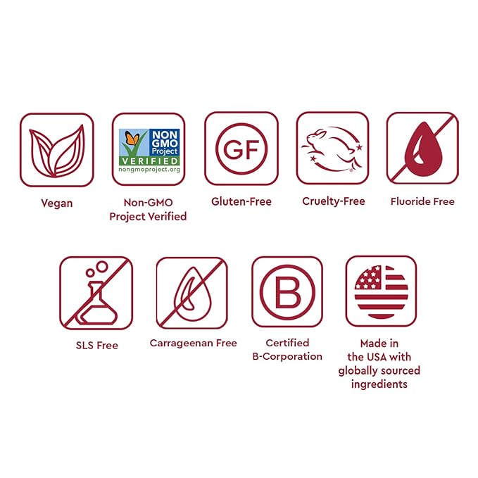 Desert Essence Prebiotic Plant-Based Whitening Toothpaste - Mint - Oral Care with Inulin, Perilla Seed & Aloe - Vegan, Fluoride Free, Non-GMO, Gluten-Free, Cruelty-Free - 6.25 oz