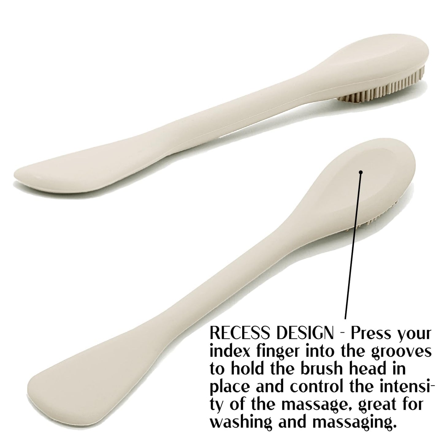 Face Mask Brush Applicator, Mask Brushes For Facials Cleansing & Exfoliating, Facial Clay Mask Applicator Tool Silicone Mask Spatula Cream Skincare For Apply Cream, Lotion, Mud, Clay (Black+Starlight)