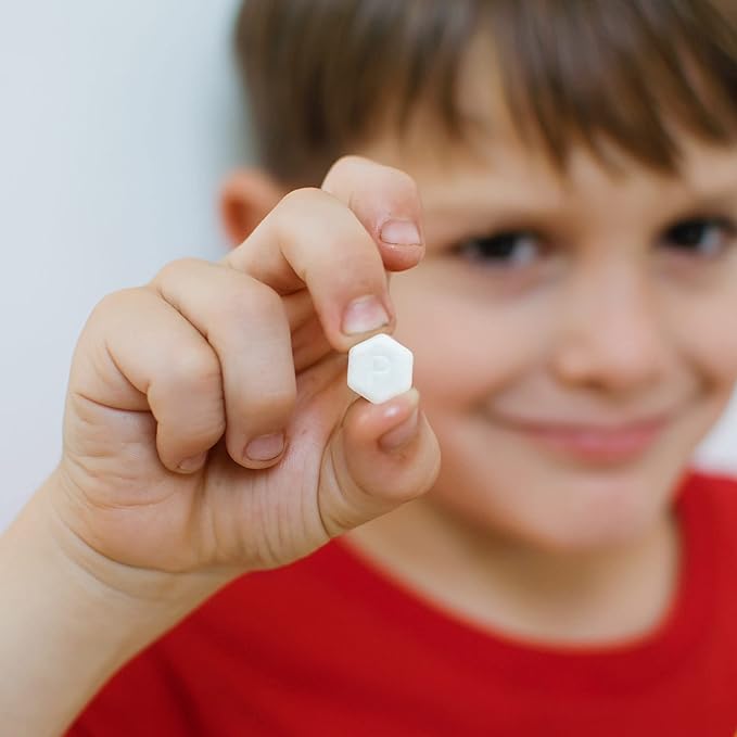 SuperBee Dentos Toothpaste Tablets, 100 Tabs, Fluoride Free & Eco Friendly, Travel Mouthwash Tablets, Sensitive Bites Kids Adults, Chewable Tablet, Spearmint