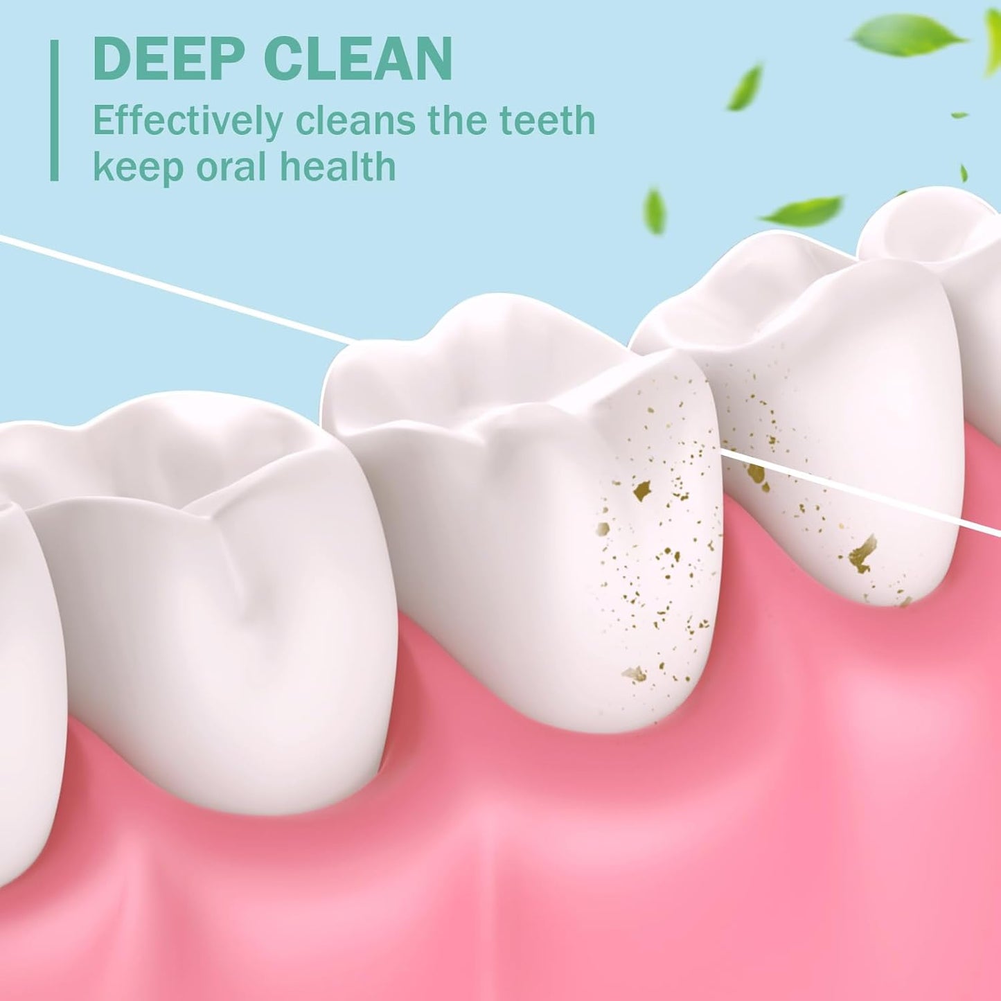 Honeydak 150 Pack Dental Floss Bulk Mint Flavored Floss 50m Each Travel Dental Floss Oral Care for Teeth and Gum Protection(Green)