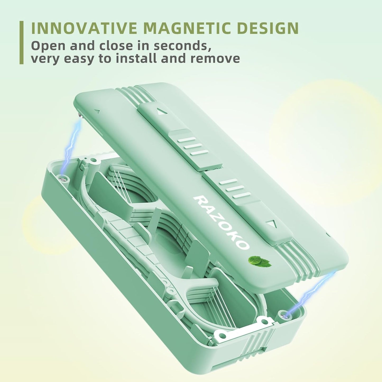 Dental Floss Picks Extra Strong Flosser Pick Toothpicks Fresh Mint (10 Count (Pack of 2))