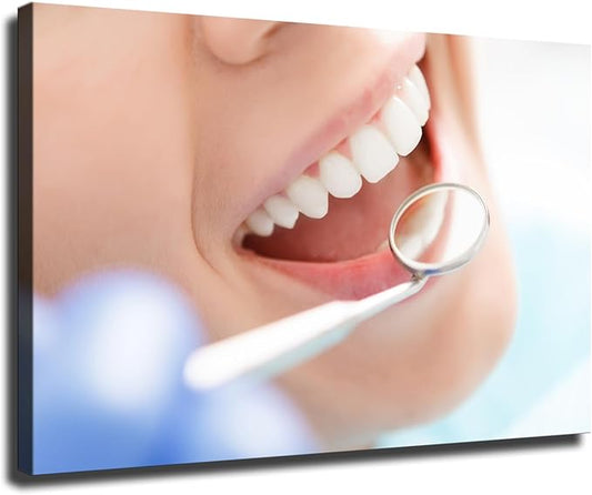 Braces, Dental Clinics, Plastic Tools, Orthodontic Clinic Poster Wall Art for Living Room Bedroom Wall Art Printins Wall Decor (16x24inch-No Framed)