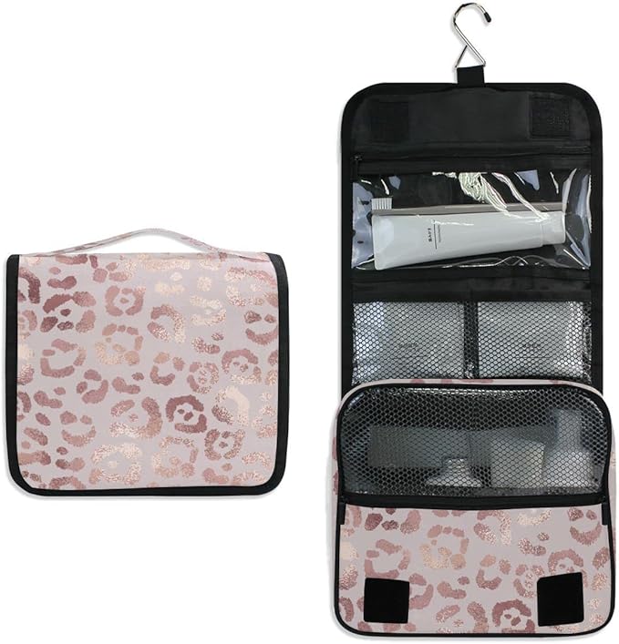 senya Hanging Travel Toiletry Bag Kit Makeup Case Cosmetics Organizer for Men Women