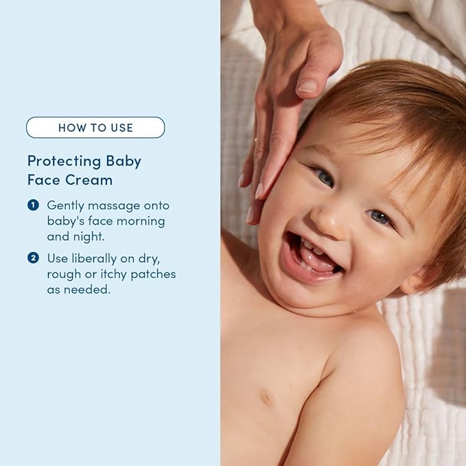 Evereden Protecting Baby Face Cream (1.7 fl. oz.): No.1 Gel Baby Cream - Nourishing Infant Face Moisturizer for Normal Skin & Hot, Humid Climates - Clean and Vegan Ingredients - Fragrance-Free