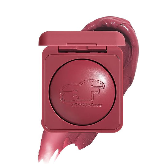 about-face Cheek Freak Blush Balm – Buildable Cream Blush with Hyaluronic Acid & Meadowfoam Seed Oil – Vegan, Cruelty-Free, Clean Beauty – 0.35 oz (Get Some– Natural Mauve)