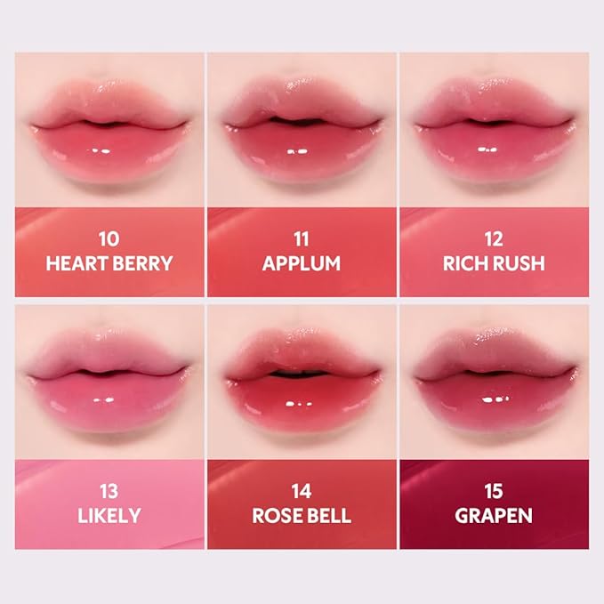 TIRTIR Waterism Tinted Lip Gloss #05 Scotch Shot, 0.14 Fl Oz – Kiss Ready Lipgloss, 12H Long Lasting Non Sticky Natural Tinted Glow Korean Multiuse Cheek and Lip Tint for Women gift