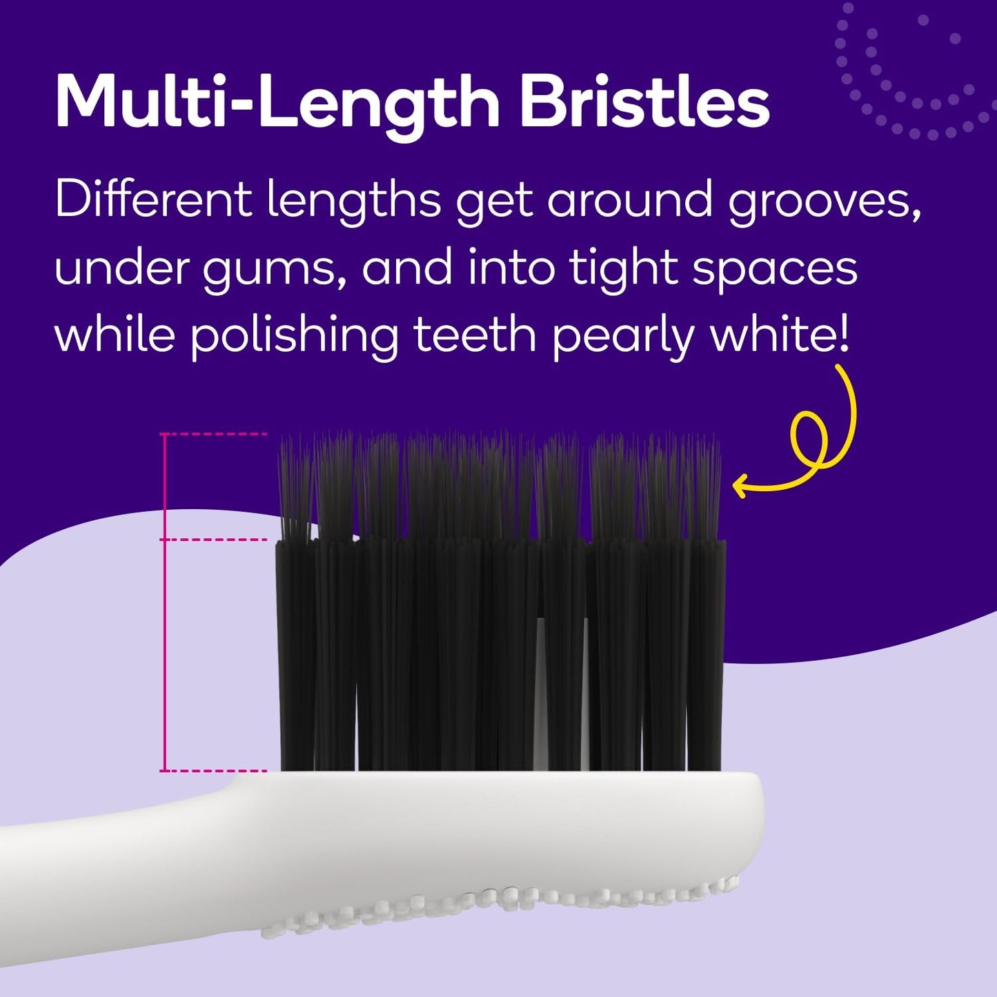 BURST Pro Sonic Electric Toothbrush Genuine Replacement Heads (White/3 Pack) | Soft Bristles for Deep Clean, Stain & Plaque Removal