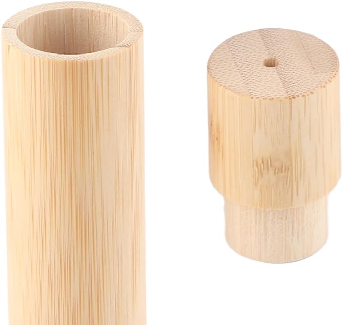Bamboo Toothbrush Holder, 21×2.8cm Toothbrush Covers, Toothbrushs Holders Travel, Portable, for Traveling, Teeth,