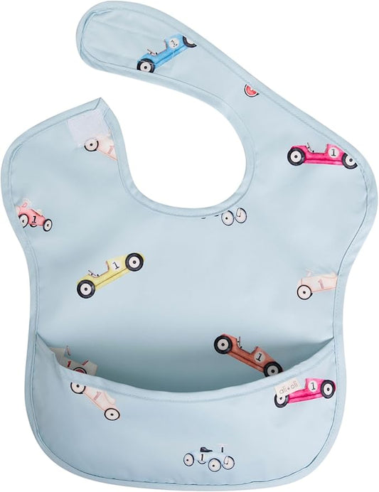 Ali+Oli Smock Bibs for Babies, BPA-Free Oeko-Tex Certified, Waterproof Baby Smock, Machine Washable, Toddlers Ages 6m+