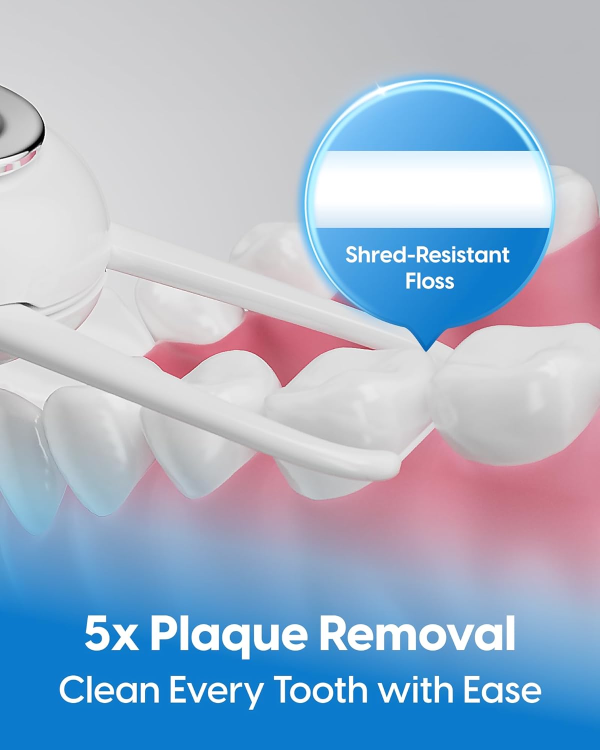 C1S Reusable Flosser Set, Auto-Restringing Flosser with Replaceable Floss Capsule, Multi-Hygiene, Portable Travel Floss, Recyclable Zero Waste, Super Mint (Abyss Black)