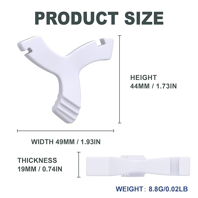 Chewies for Invisalign Aligner,2 PCS Unscented Aligner Chewies for Invisible Braces Aligner Orthodontic Munchies(White/Unflavored)