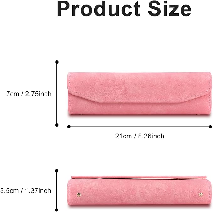 Leather toothbrush travel case, suitable for Oral-B/Oral-B Pro/Philips Sonicare electric toothbrushes, portable magnetic opening and closing protective bag