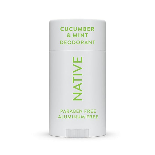 Native Deodorant Contains Naturally Derived Ingredients, 72 Hour Odor Control | Deodorant for Women and Men, Aluminum Free with Baking Soda, Coconut Oil and Shea Butter | Cucumber & Mint