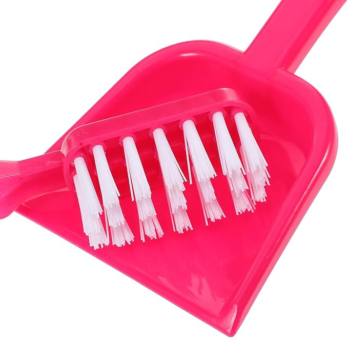 Kisangel Pretend Vacuum Cleaner for Boys and Multifunctional Cleaning Tools Kit with Broom Mop and Bucket Enhances Skills and Imaginative Play No Battery Needed Playhouse Random Color