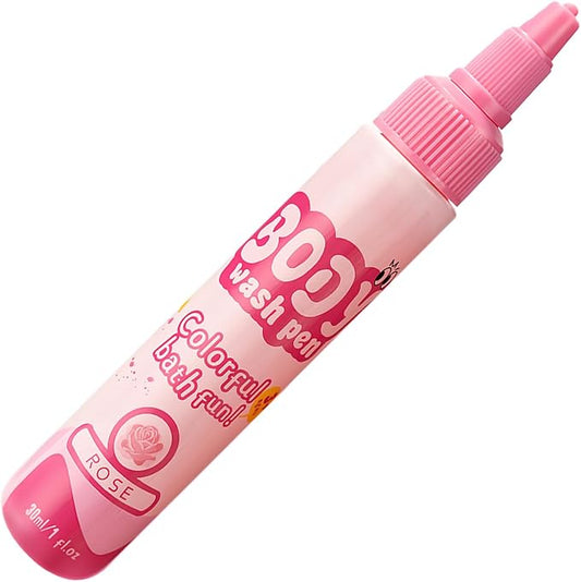 Bath Crayon, 30ml Washable Educational Marker Set, Bathtub Drawing Crayons with Smooth Texture,Easy Clean Off Formula with Vibrant Colors, Creative Art Play Tool for Kids Boys Girls Bathroom Fun Time