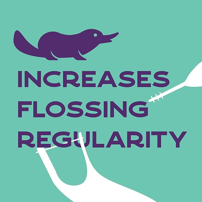 Platypus Orthodontic Flossers for Braces, 30 Count (Pack of 3), Ortho Picks for Adults & Kids, Fits Under Arch Wire, Non-Damaging, Encourage Flossing Habits