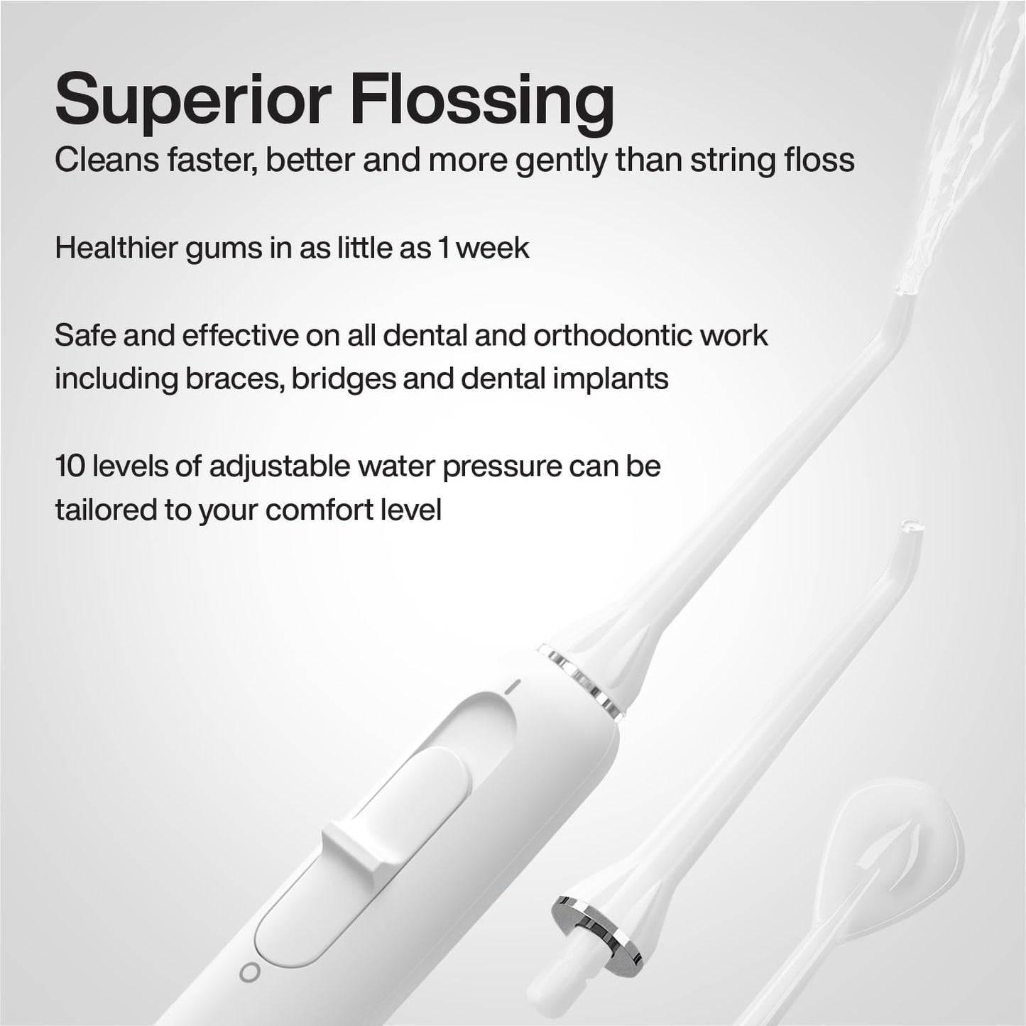 AquaSonic Home Dental Center PRO – Brushing & Flossing Made Easy – Brush & Floss – Power Toothbrush & Water Flosser – Whiter Teeth & Healthier Gums