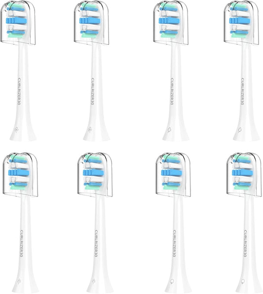 Replacement Toothbrush Heads for Philips Sonicare Replacement Heads, Electric Replacement Brush Head Compatible with Phillips Sonicare Electric Toothbrushes, 8 Pack