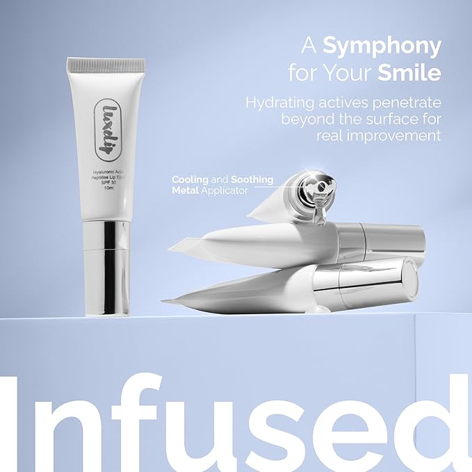 Tinted Lip Balm for Dry, Chapped Lips, Hydrating Vegan Lip Care with Sheer Color & Moisturizing Glow – Non-Sticky Nourishing Lip Treatment for Soft, Smooth Lips (Naturally Clear 10ml)