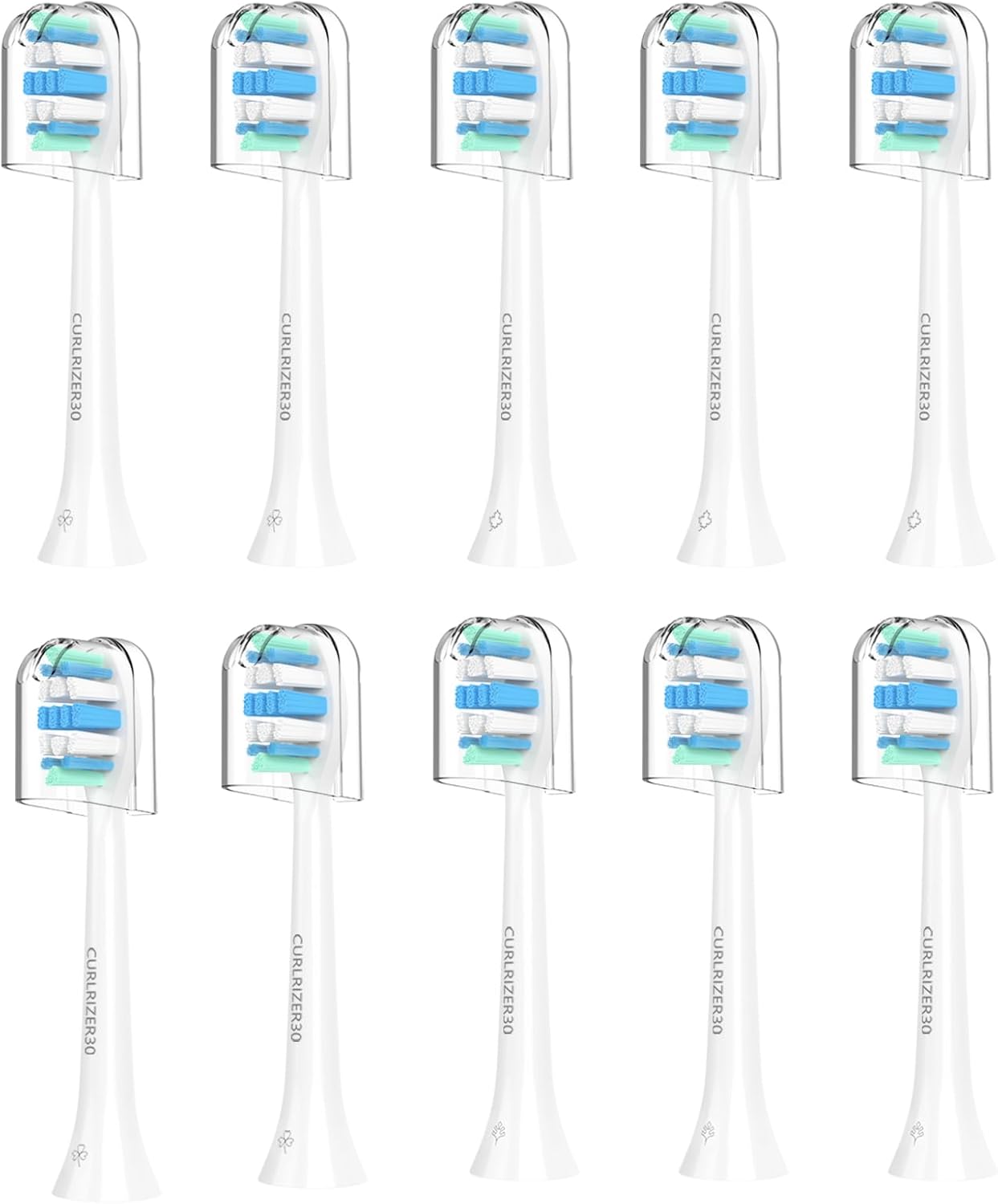 Replacement Toothbrush Heads for Philips Sonicare Replacement Heads, Electric Replacement Brush Head Compatible with Phillips Sonicare Electric Toothbrushes, 10 Pack
