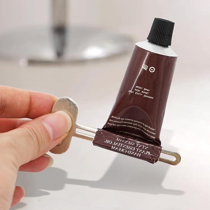 5-Pack Metal Toothpaste Squeezer, Tube Squeezer Tool for Zero Waste Toothpaste & Cosmetics | Durable Alloy ＆ Ergonomic Grip, Premium Heavy-Duty, Vibrant, for All Tubes - Toothpaste & Hand Cream