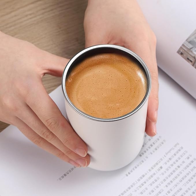 3 PCS Toothbrush Cups 350ml Stainless Steel Bathroom Tumbler Mouthwash Cups Reusable Toothbrush Toothpaste Holder Bathroom Counter Organizer