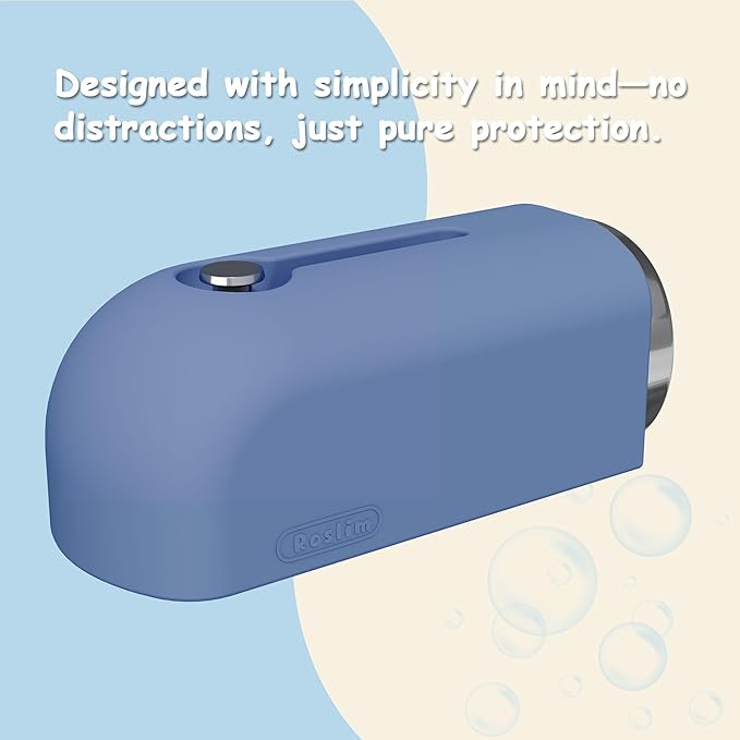 Faucet Cover Bathtub, Soft Silicone Tub Spout Cover, Faucet Protector for Kids, Bath Spout Guard for Baby, Toddler Tub Faucet Cover, Water Spout Cover for Child Safety, Universal Fit（Indigo）