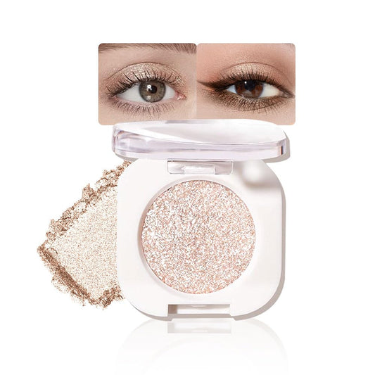 Pearlescent mini Eyeshadow Highly Pigmented Blend Matte & Shimmer EyeShadow,Cream Moisturizing Waterproof&Long Lasting Eye Makeup Natural Luminous Makeup Look (B11, 1 Count (Pack of 1))