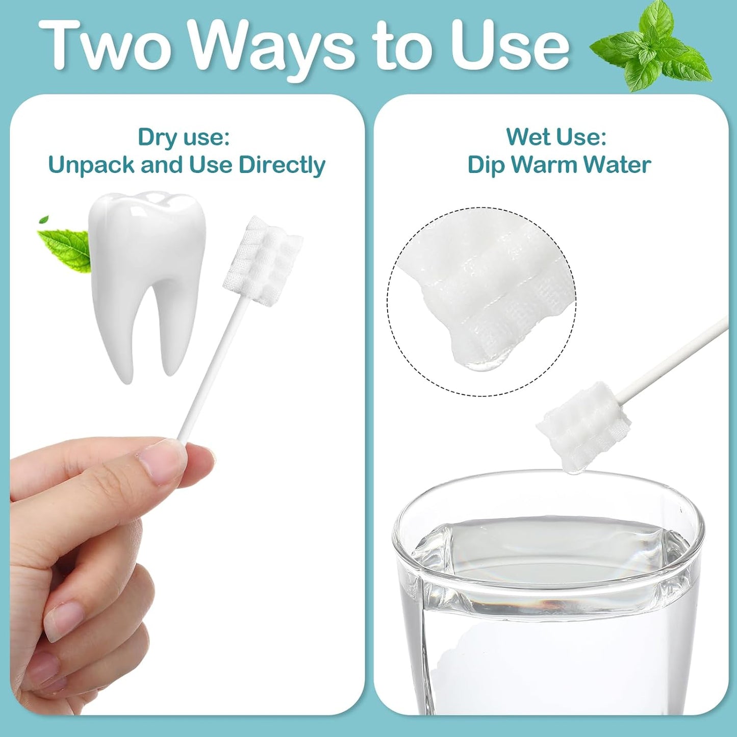 200 Pieces Baby Tongue Cleaner Disposable Infant Oral Cleaner with 4 Pieces Finger Toothbrush Soft Gauze Baby Mouth Newborn for Tooth Mouth Gum Dental Care(Blue)