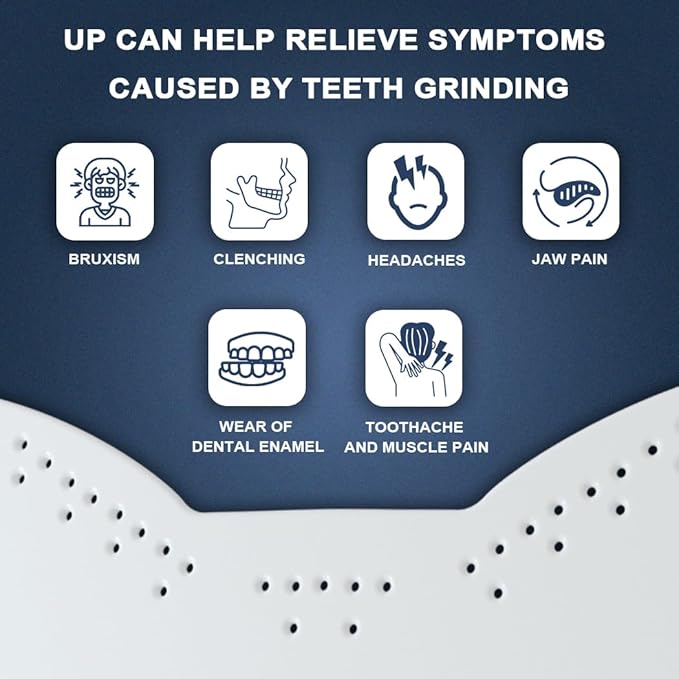 KOHEEL UP Ultra-Lightweight Mouth Guard for Teeth Grinding and Clenching, Comfortable Night Guard for Bruxism Relief, TMJ Mouth Guard, Non-Bulky Dental Guard (1 Pack)