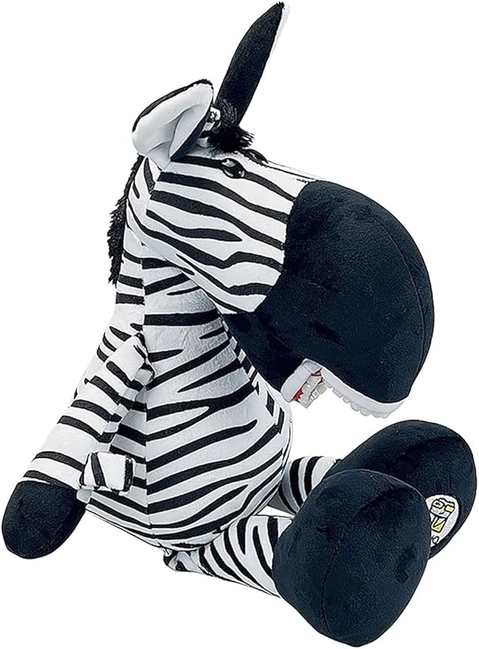 Tooth Fairy Plush Doll, Dental Plush Oral Health Presentation Puppet Zebra Tooth Fairy Dental Educational Plush Small Size Doll with Teeth for Kids Chidren Boys Girls