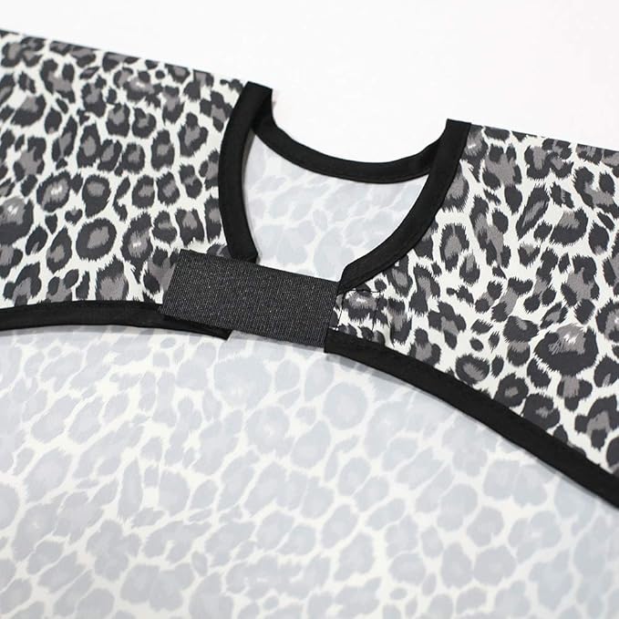 Short Sleeve Waterproof Bib for Toddlers – Easy Clean Feeding Apron for Mealtime, Daycare, Self-Feeding, Lightweight