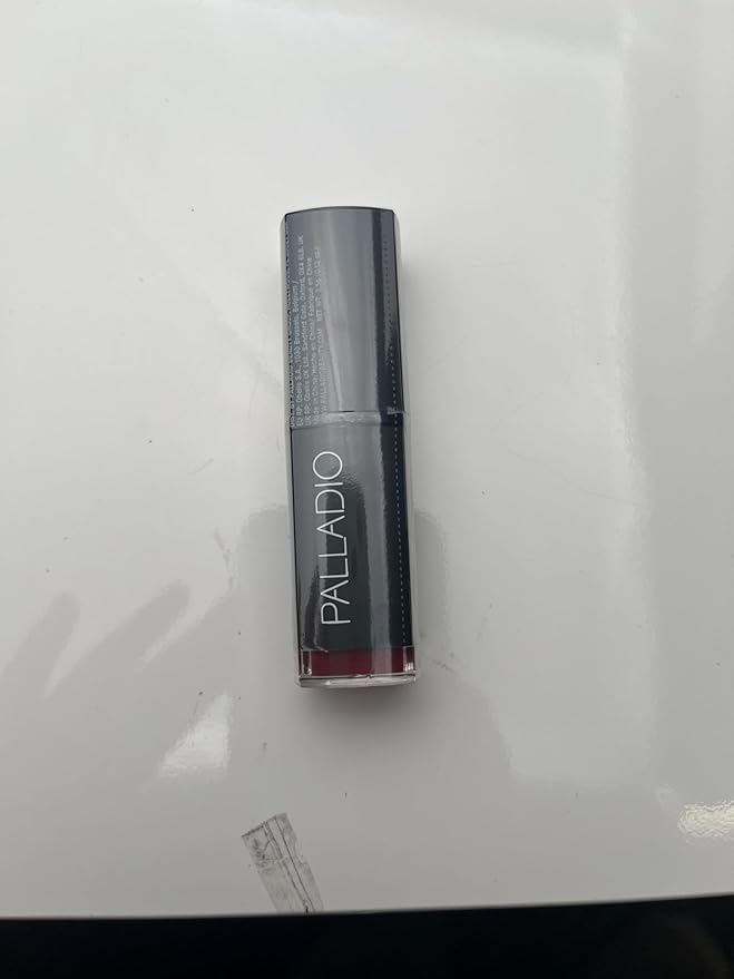 Palladio Herbal Matte Lipstick, Scarlet, Creamy and Full Coverage Long Lasting Matte Lipstick