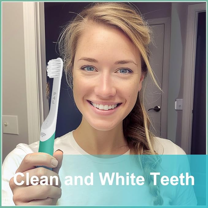 4-Pack White Toothbursh Replacement Head Compatible with Quip Styled Electric Brush Refill Brush Head Soft